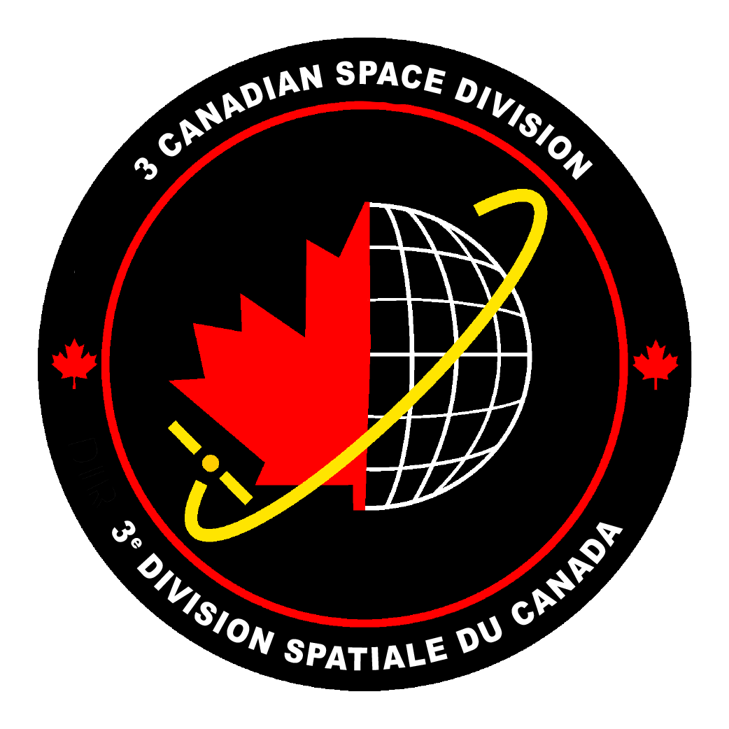 Headquarters, 3 Canadian Space Division Logo
